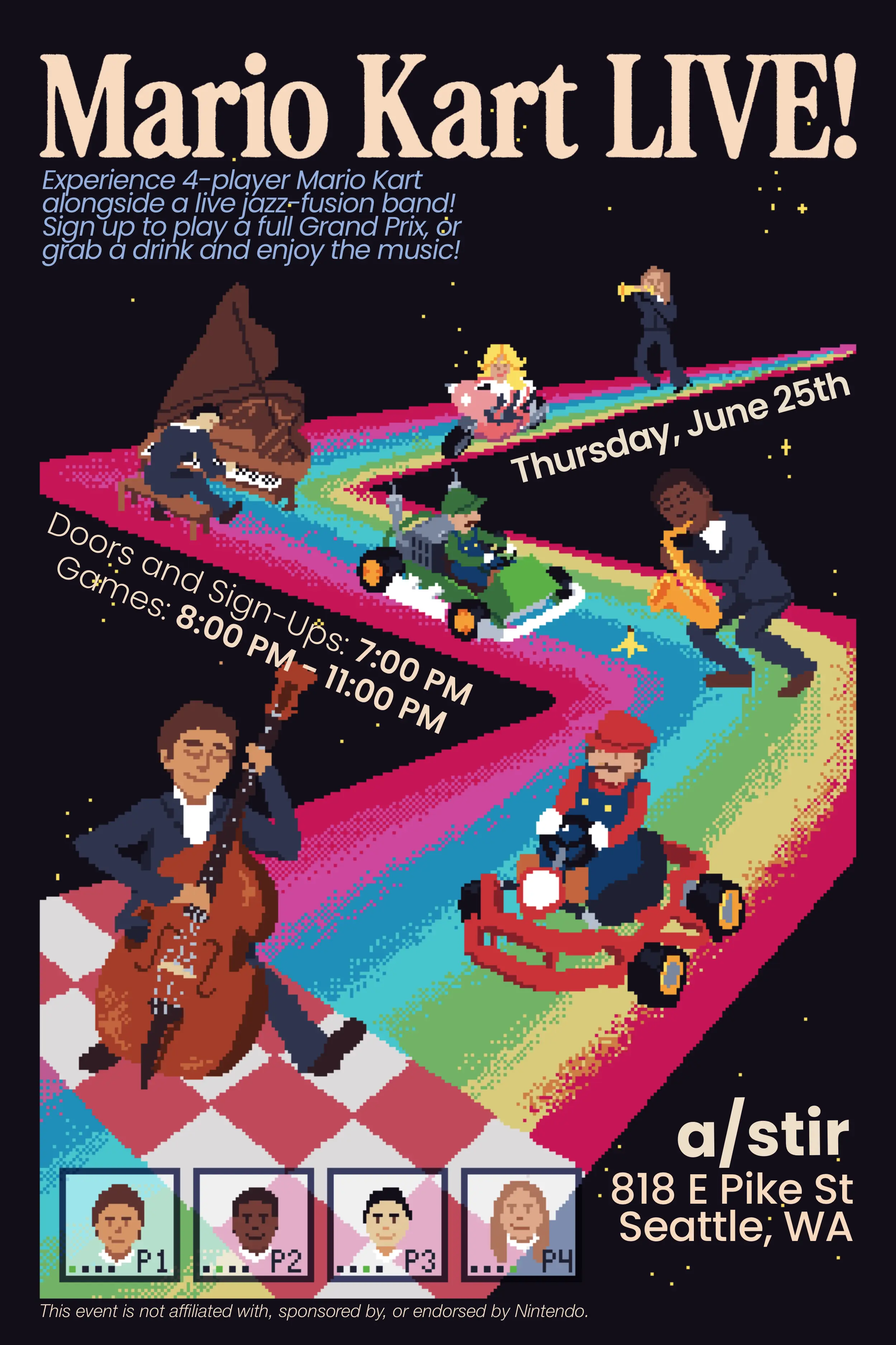 Mario Kart LIVE Poster