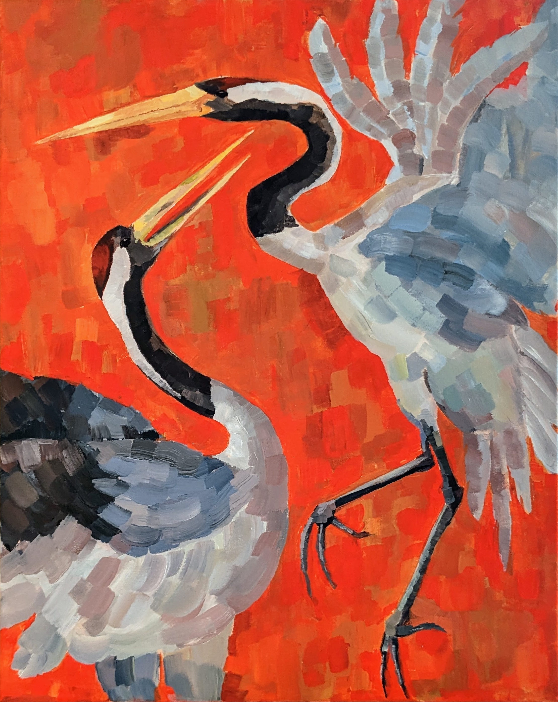 acrylic crane