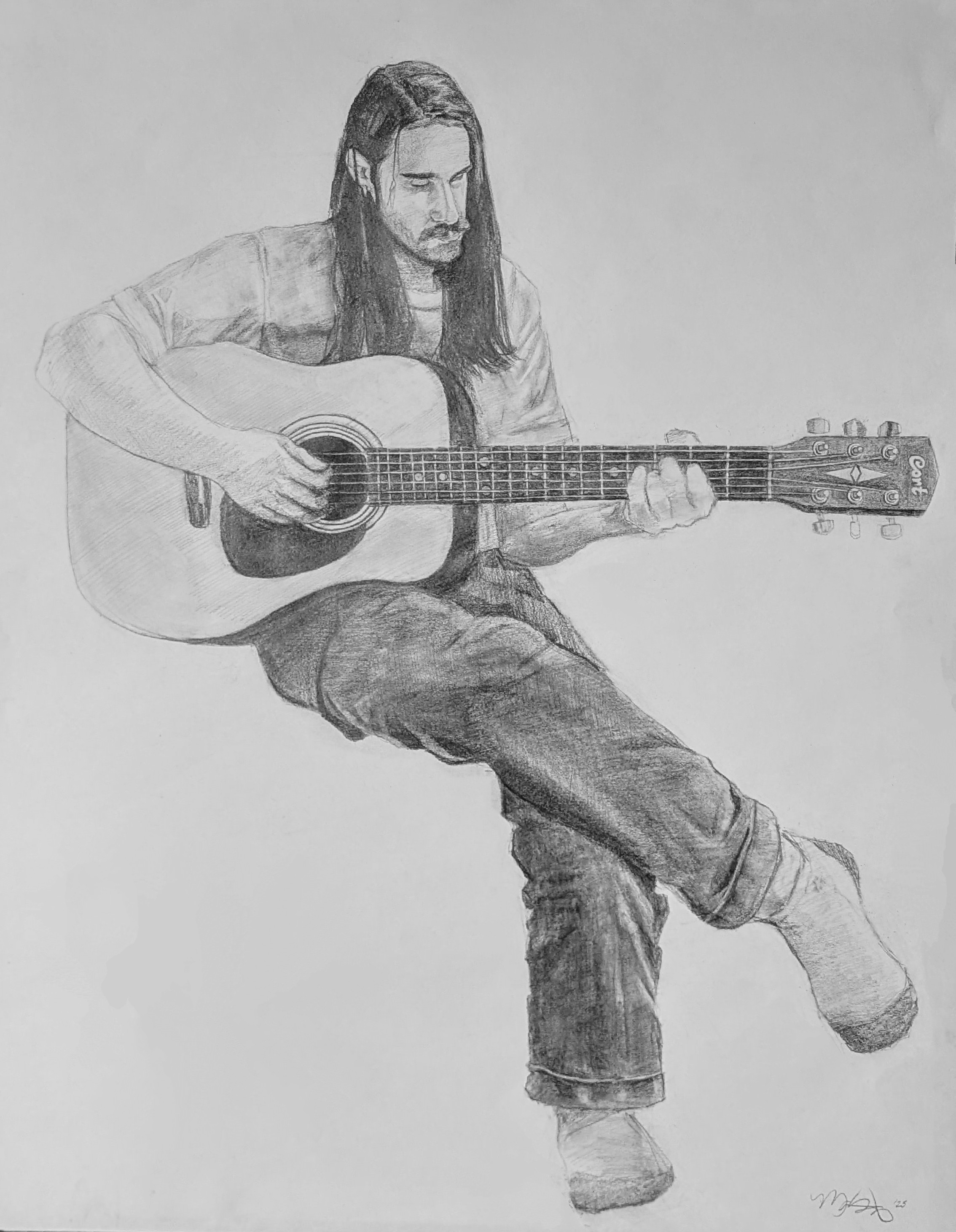 graphite of matt
