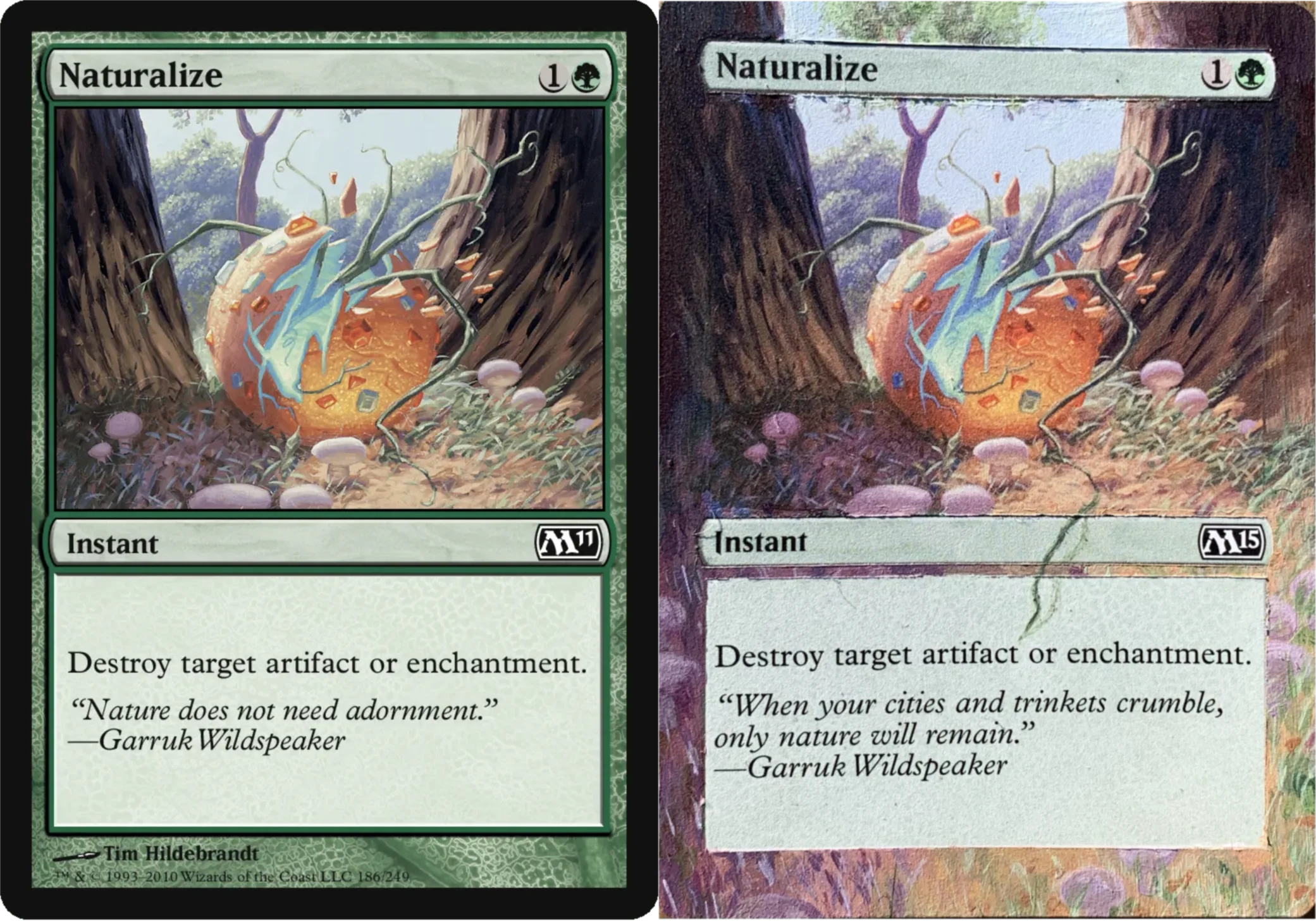 MTG alter: Naturalize