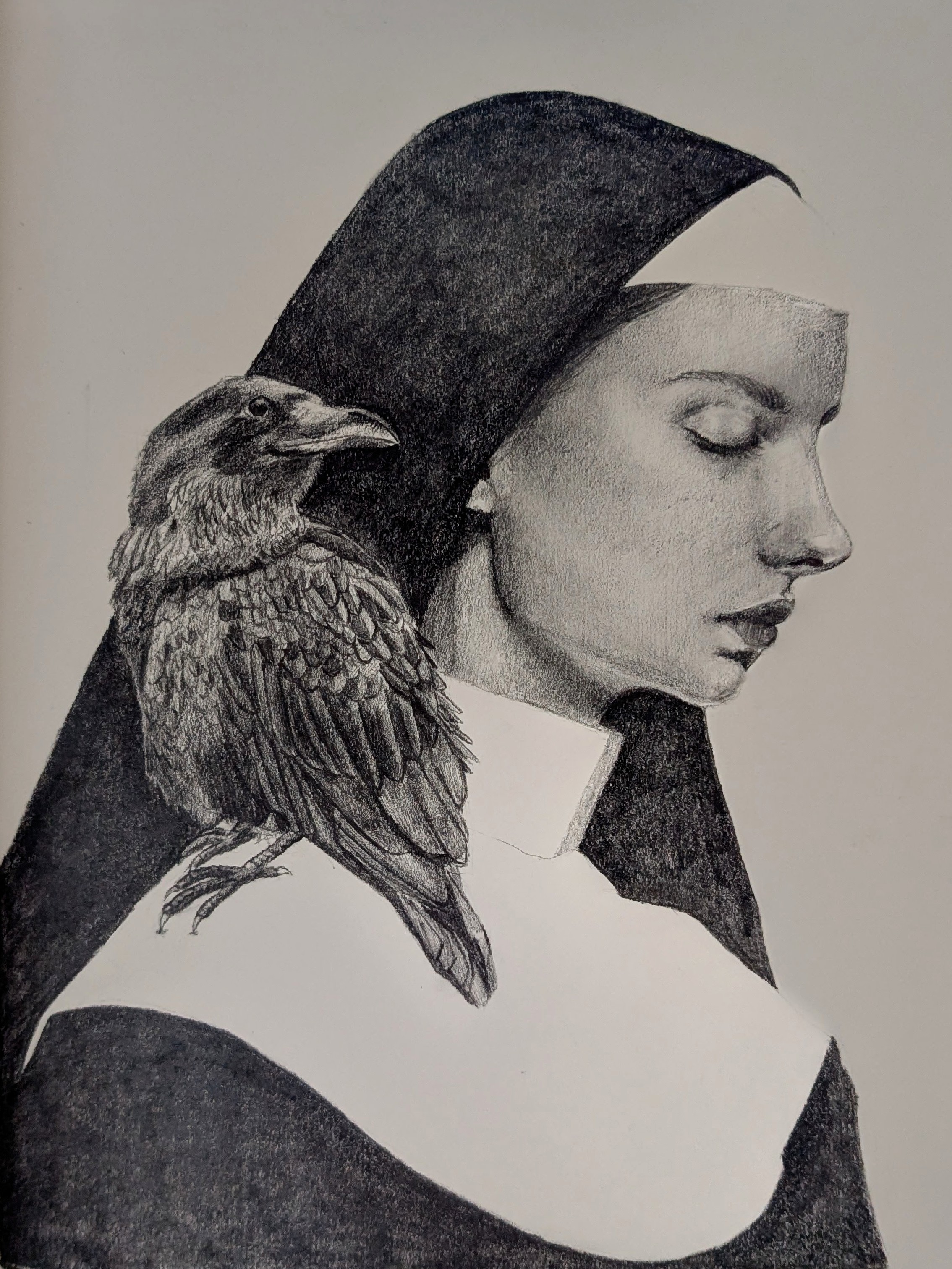 graphite nun